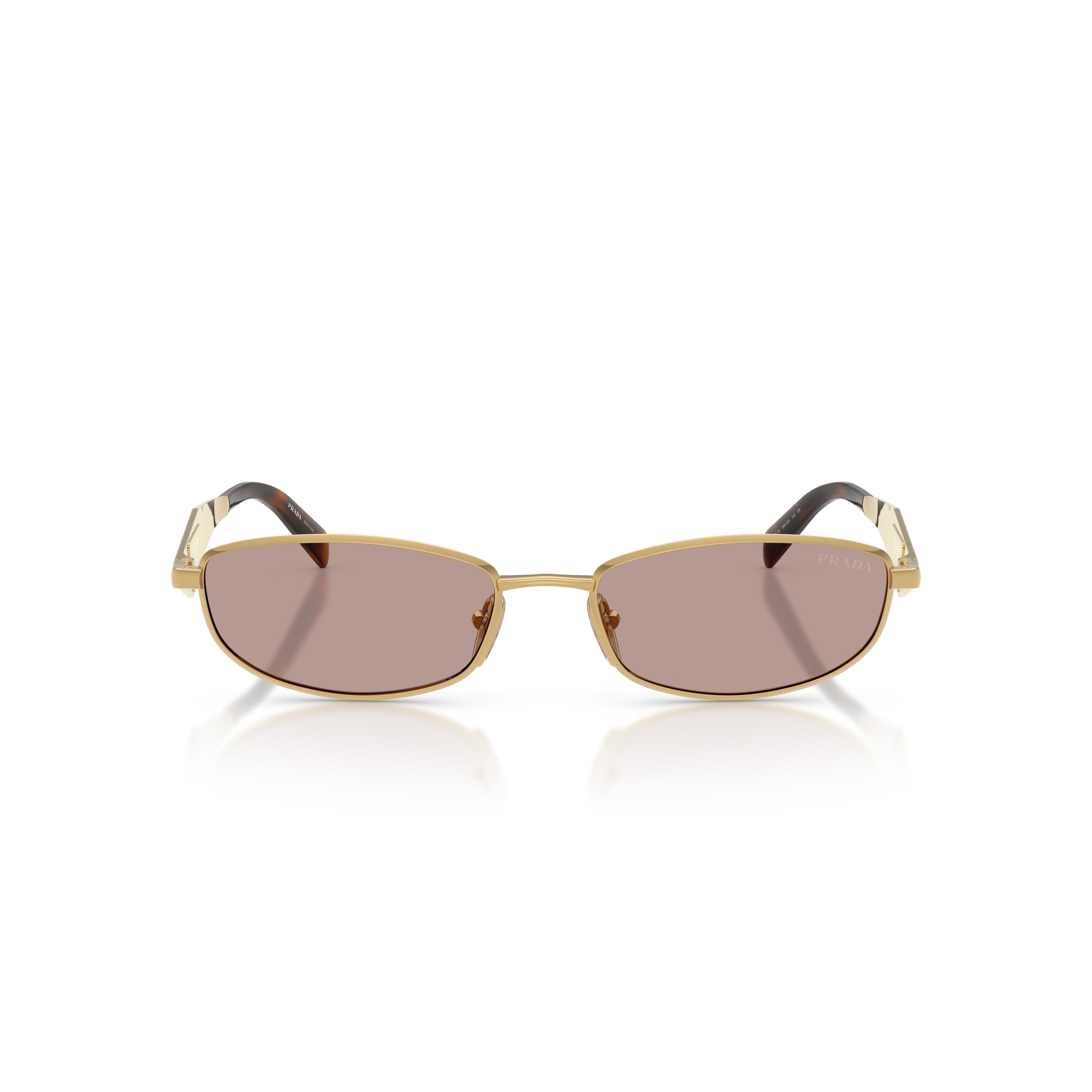 Luxury Oval Metal Sunglasses