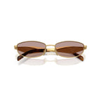 Luxury Oval Metal Sunglasses