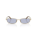 Luxury Oval Metal Sunglasses