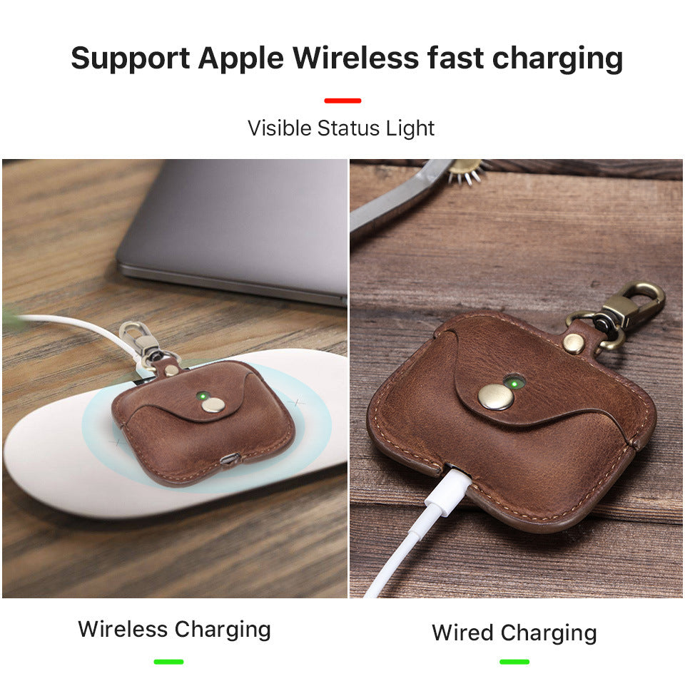 Genuine Leather AirPods Pro Case