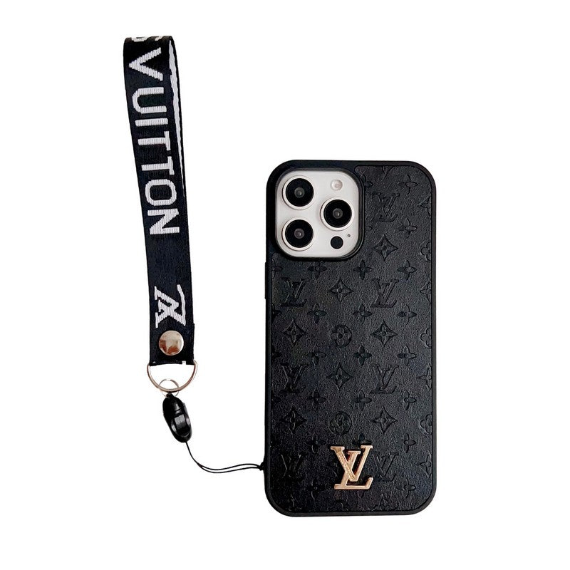 奢華棕色手鍊 iPhone 手機殼