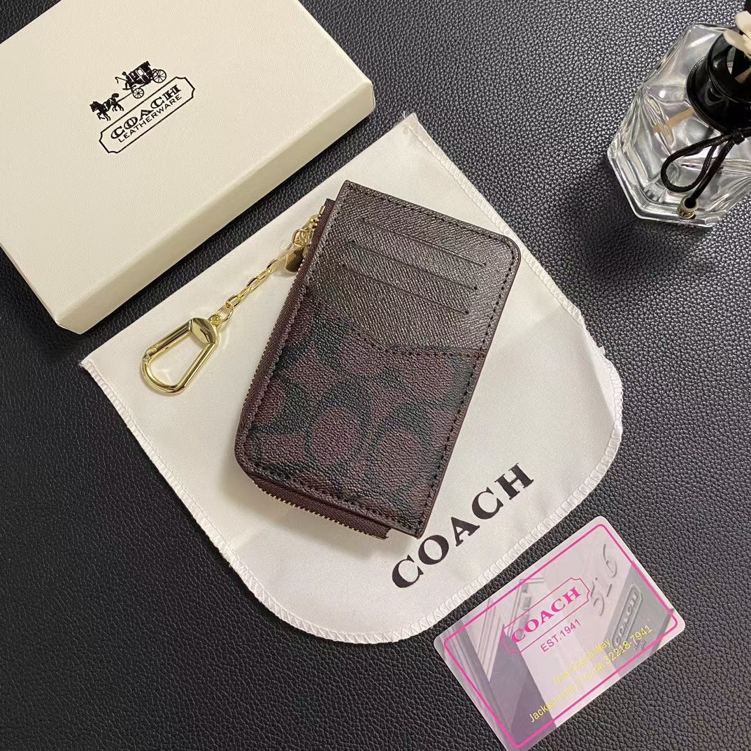 Carteira porta-cartões clássica atemporal Chic CO com design elegante