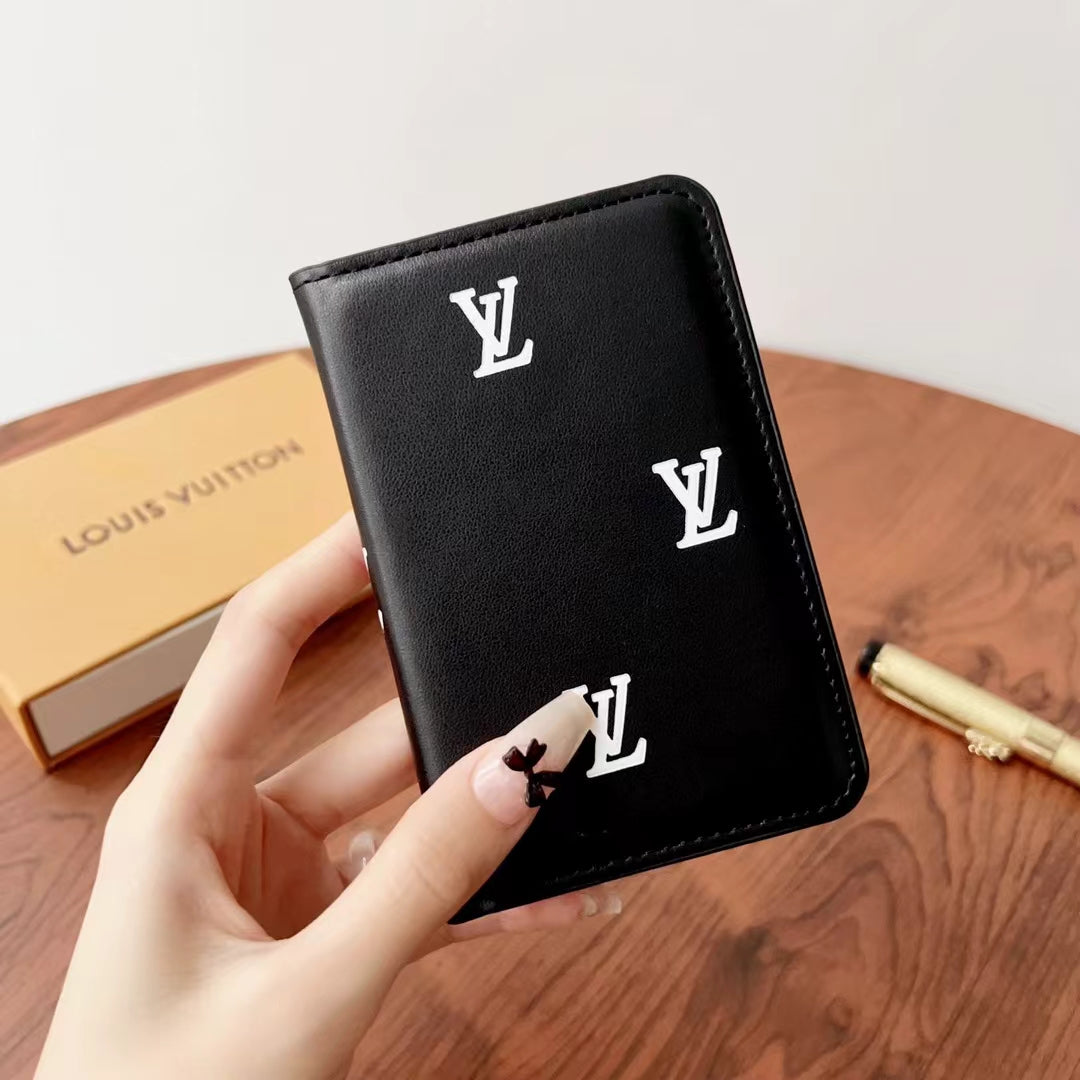 Carteiras elegantes com monograma LV xadrez &