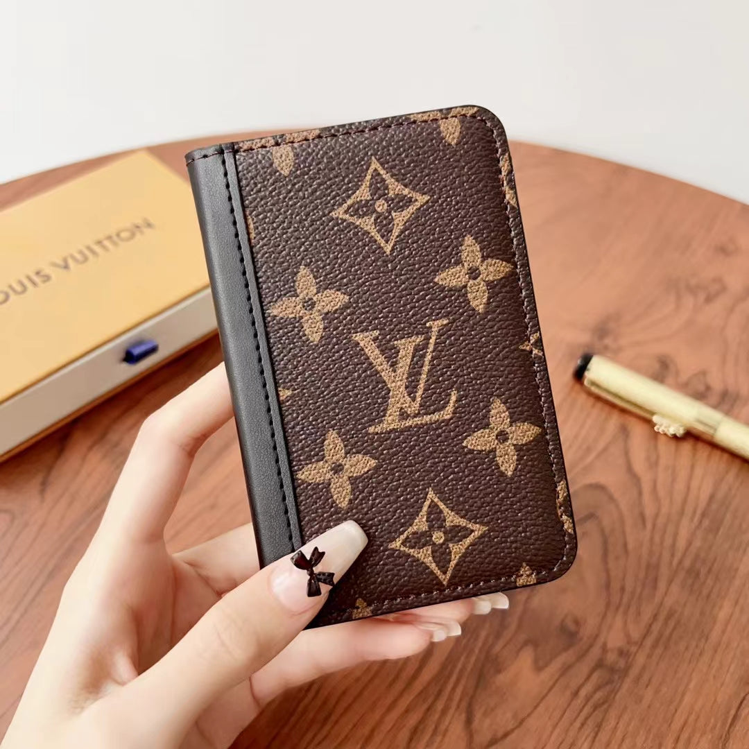 Carteiras elegantes com monograma LV xadrez &