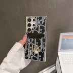 Elegantní ikonické módní pouzdro na Samsung s kapsou na karty