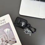 Streetwear Inspired Rugged AirPods Case with Carabiner Clip