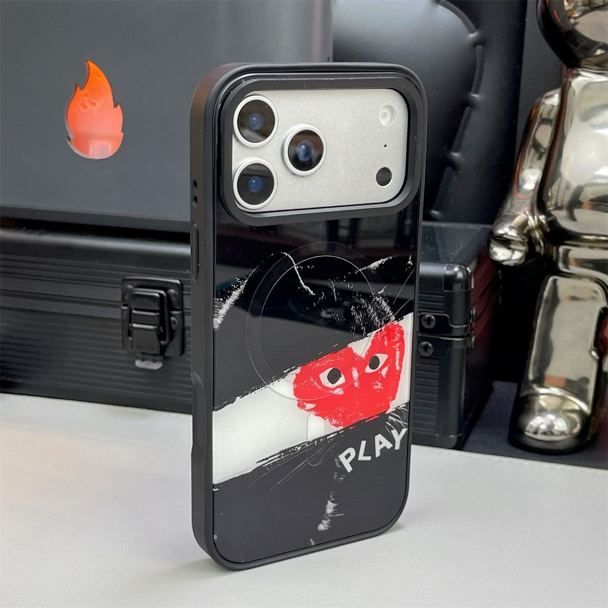 Conception de coeur x MagSafe Coque et skin iPhone