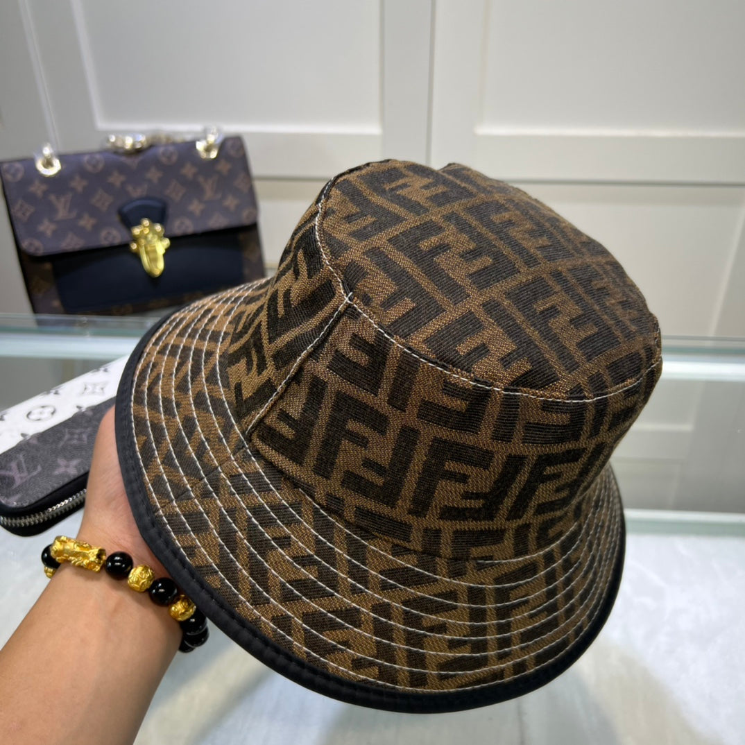Luxury FF Monogram Bucket Hat