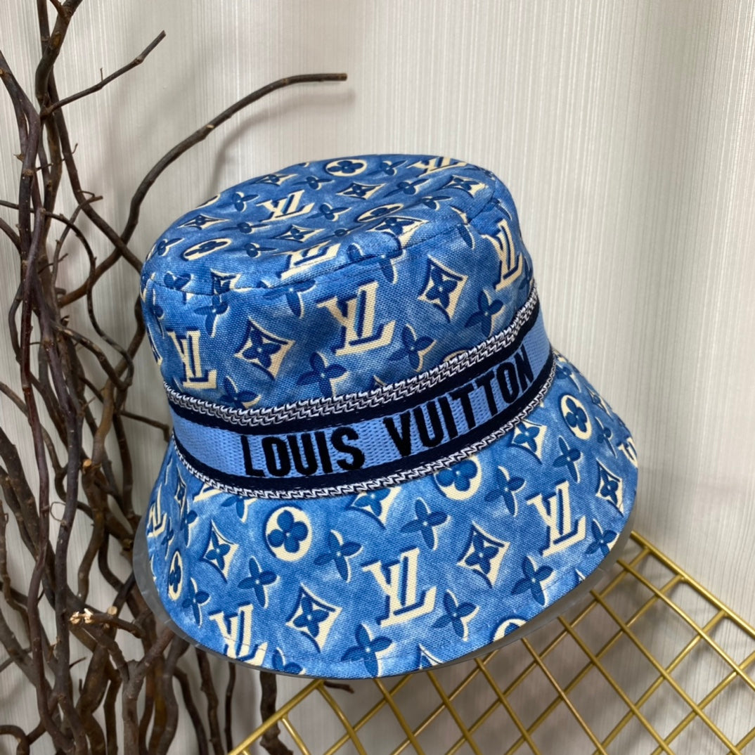 Luxury Monogram Webbing Bucket Hat