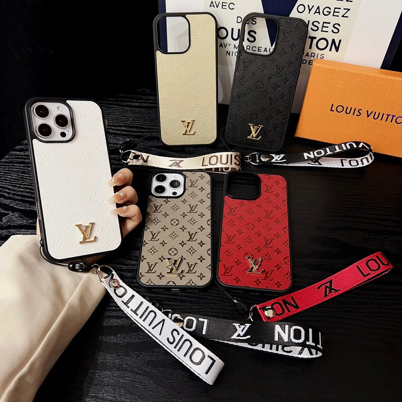 奢華棕色手鍊 iPhone 手機殼