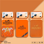 H Luxe iPhone-hoesje uit de oranje serie