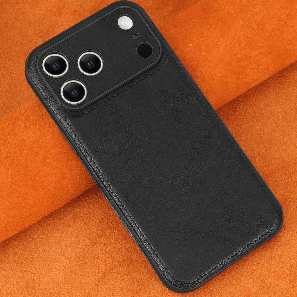 All-Model Compatible Genuine Leather iPhone Cover