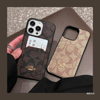 經典卡包皮革 iPhone 保護殼