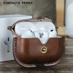 Airpods Pro 3 Leather Airpods Case with Clip