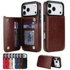 Genuine Leather Wallet Phone Case