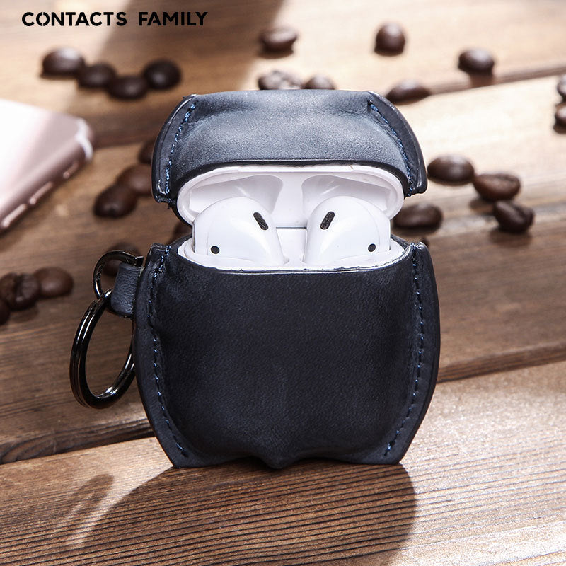 Genuine Leather AirPods 1/2 Case