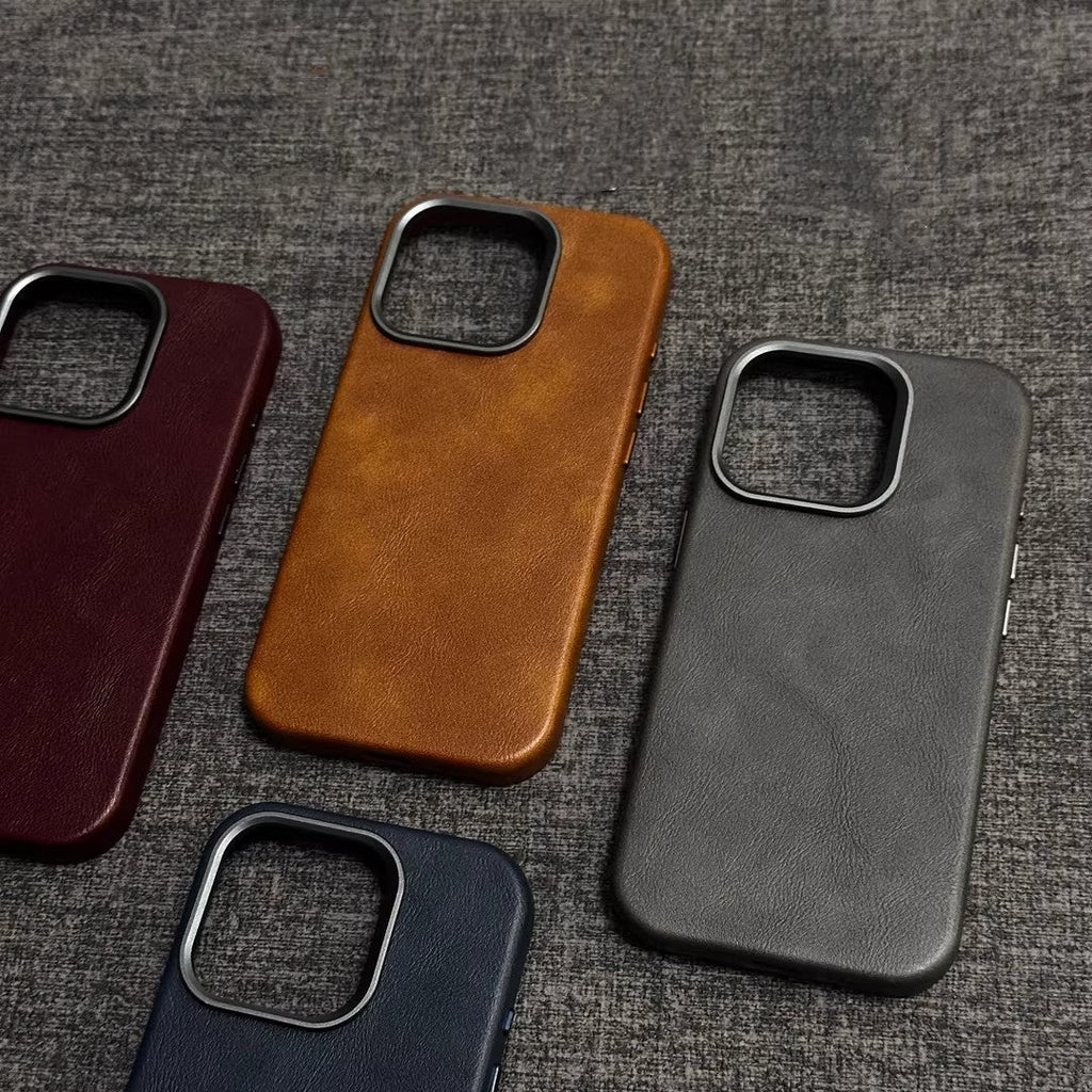 Classic Genuine Leather iPhone Cover