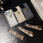Premium iPhone-hoesje met handketting