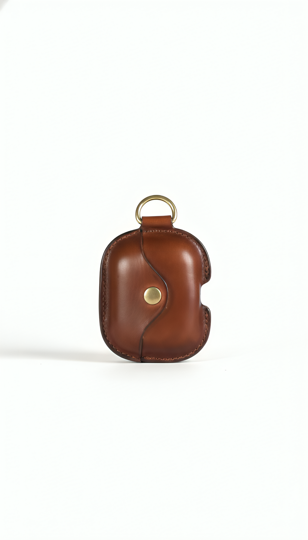 Custodia per AirPods in vera pelle premium con cordino in pelle gratuito