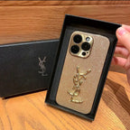 Elegant Letter x Mono iPhone Case
