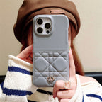 Divatos bőr iPhone tok