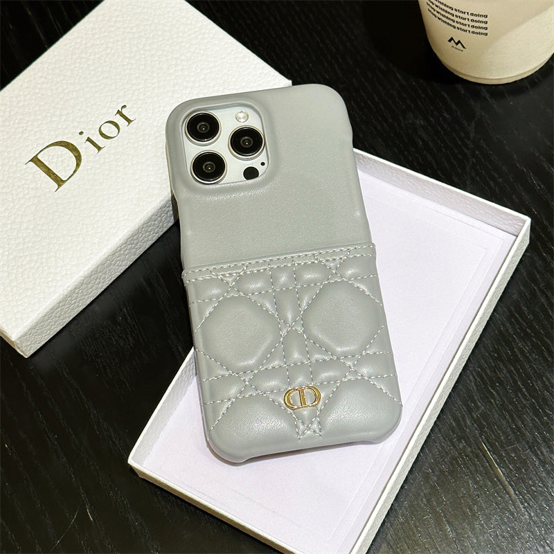 Divatos bőr iPhone tok