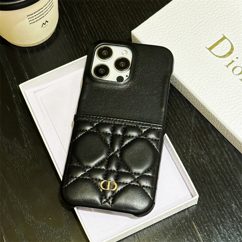 Divatos bőr iPhone tok