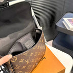 Luxury Bag High-Quality Leather Monogram Pattern
