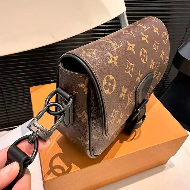 Luxury Bag High-Quality Leather Monogram Pattern
