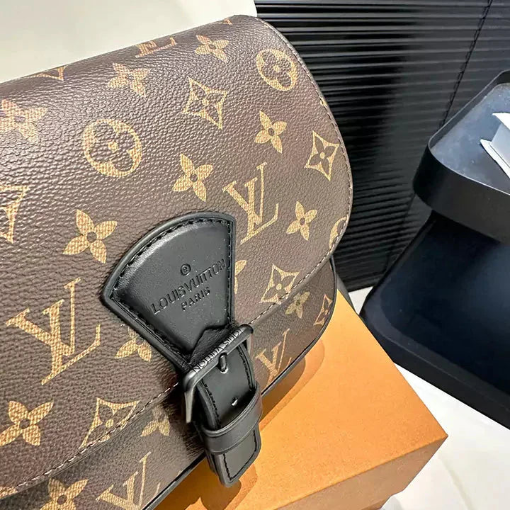 Luxury Bag High-Quality Leather Monogram Pattern