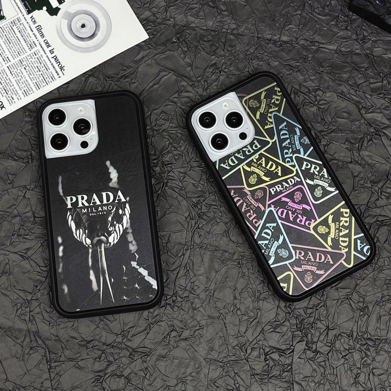 Luxuriöse schwarze iPhone-Hülle