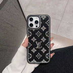 Capa para iPhone luxuosa com glitter holográfico Y - S - L - Diamond Shine Edition
