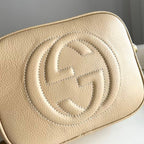 Advanced Pebbled Leather Crossbody Bag