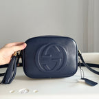 Advanced Pebbled Leather Crossbody Bag