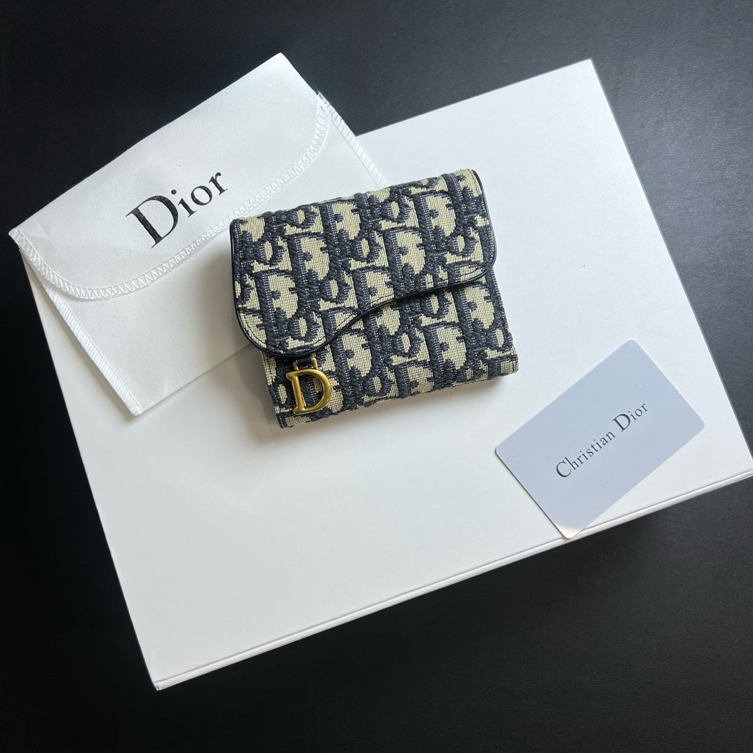 Classic Jacquard Mini Geldbörse – Ansicht 3