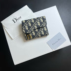 Classic Jacquard Mini Wallet