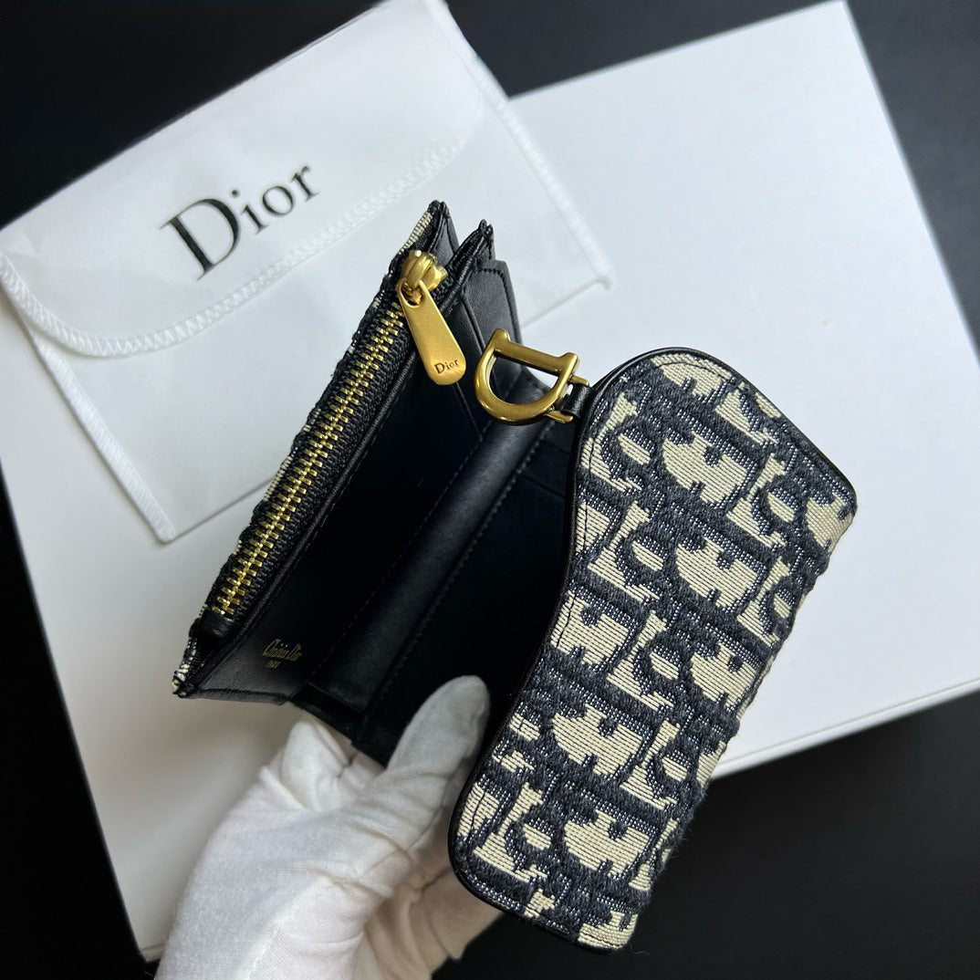 Classic Jacquard Mini Geldbörse – Ansicht 4