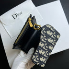 Classic Jacquard Mini Wallet