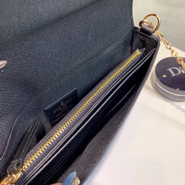 Vintage Monogram Envelope Chain Crossbody