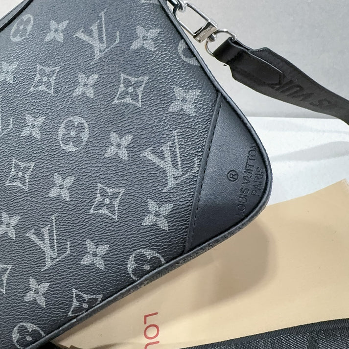 Classic Monogram Trio Messenger Bag - A Fashion Must-Have 011
