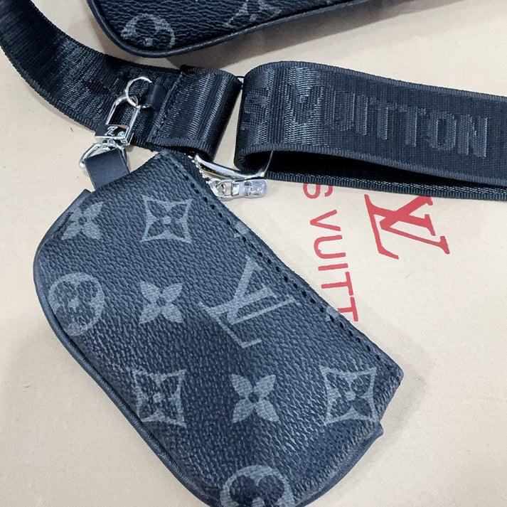 Classic Monogram Trio Messenger Bag - A Fashion Must-Have 011