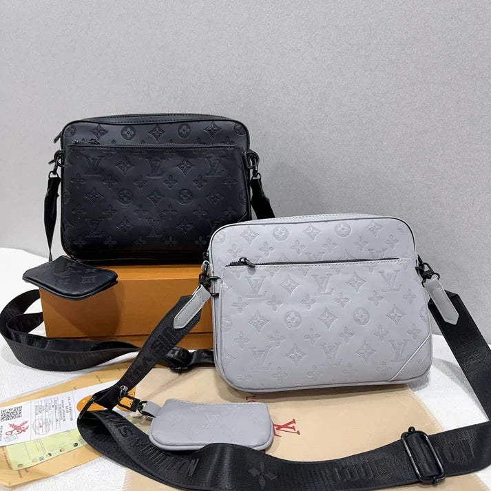 Classic Monogram Trio Messenger Bag - A Fashion Must-Have 011