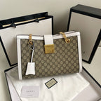Premium Classic Chain-Handle Tote Bag
