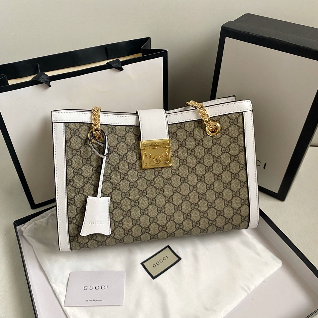 Premium Classic Chain-Handle Tote Bag