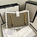 Premium Classic Chain-Handle Tote Bag