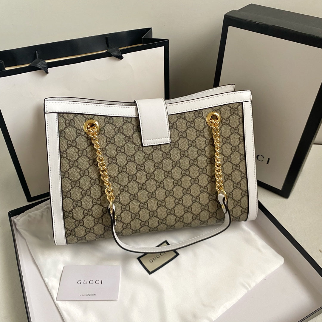 Premium Classic Chain-Handle Tote Bag