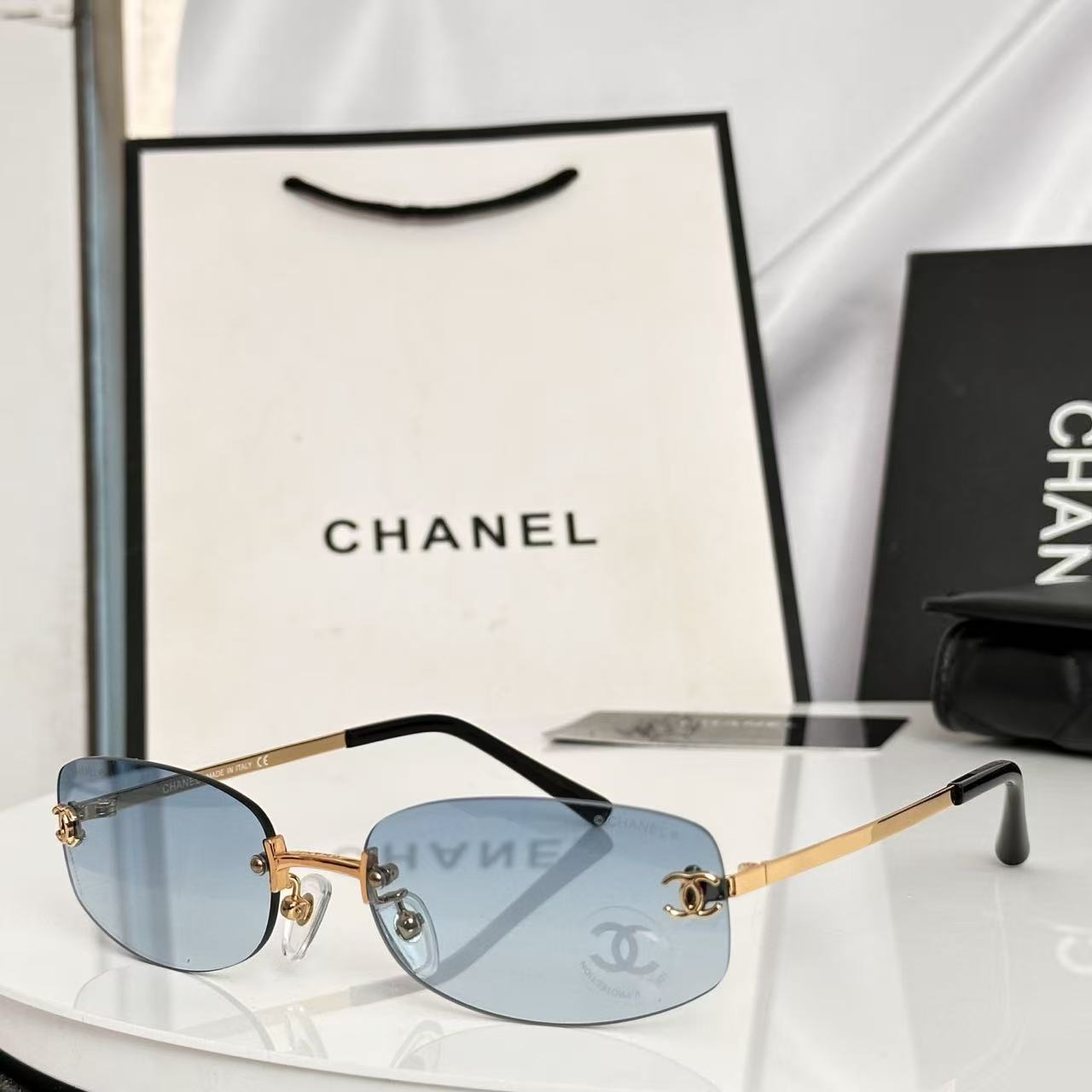 High-End RIMLESS SUNGLASSES