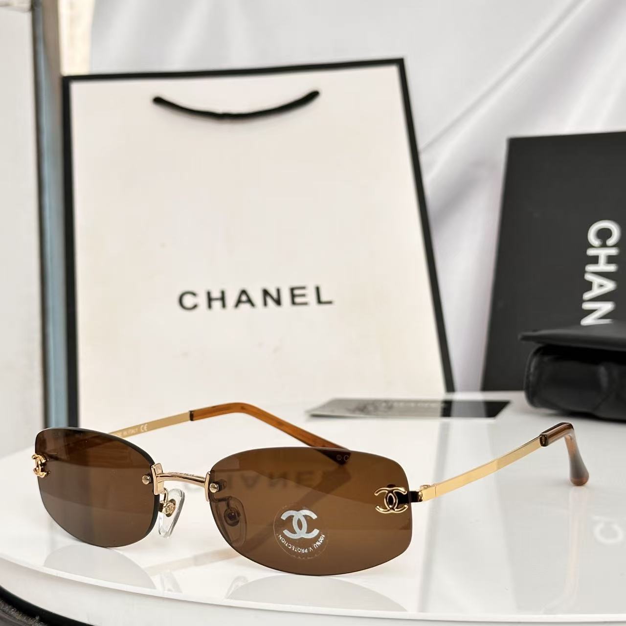 High-End RIMLESS SUNGLASSES
