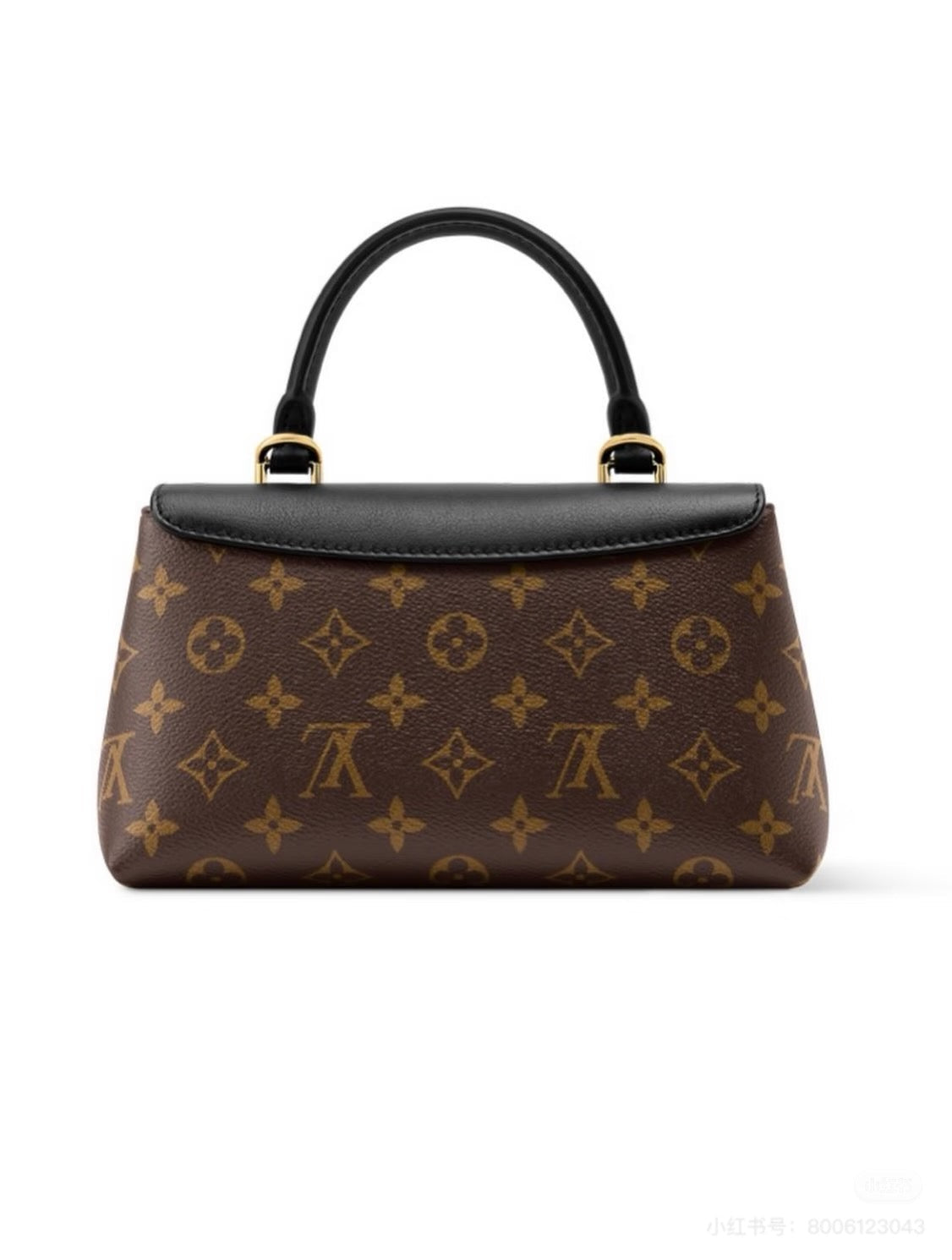 Luxury minimalist short-handle handbag