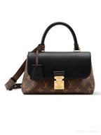 Luxury minimalist short-handle handbag